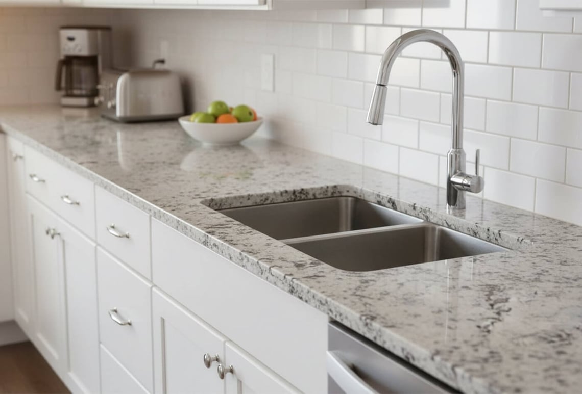 Granite Worktops With Matching Sink - Good ROI