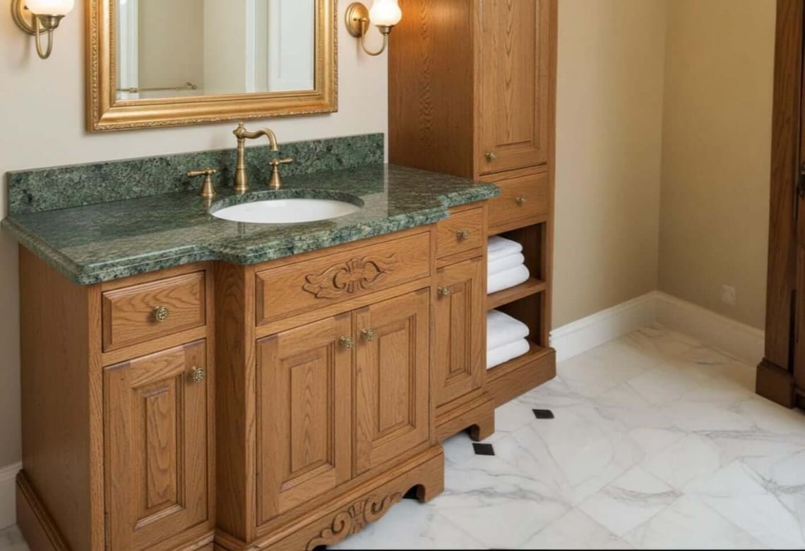 How to Prepare for Installation of Traditional Stone Vanity Top