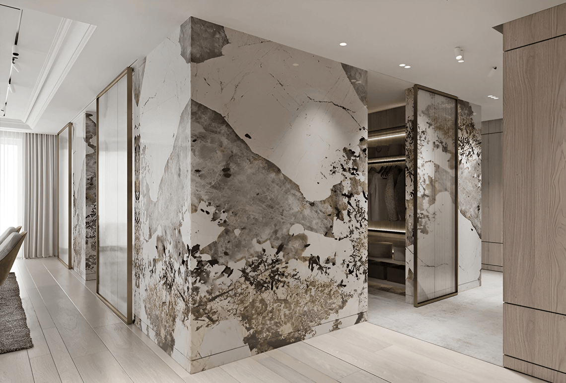 Interior Wall Cladding For Living Room