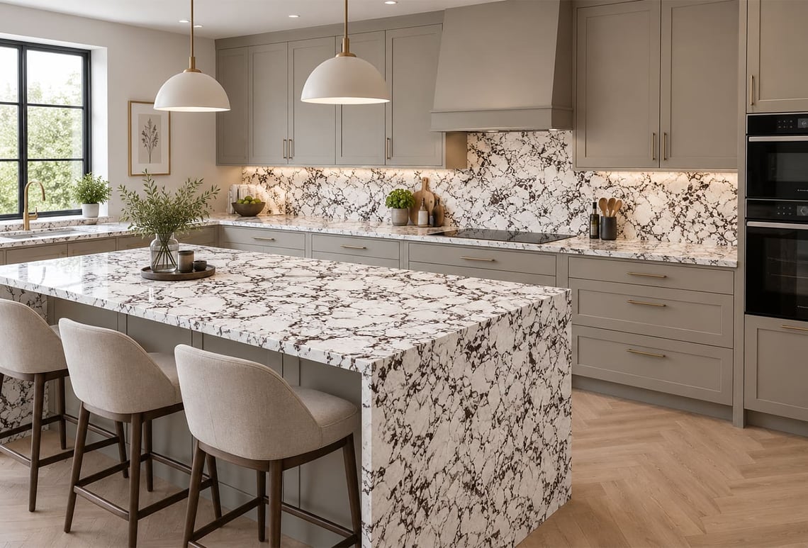 Is Marble-Effect Quartz Worktop Right for My Kitchen
