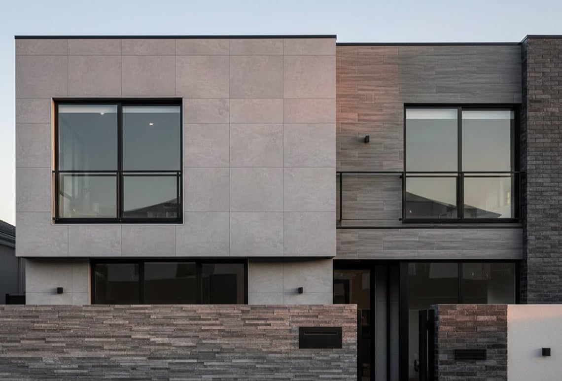 Key Outdoor Spaces That Look Better With Grey Colour Wall Tiles