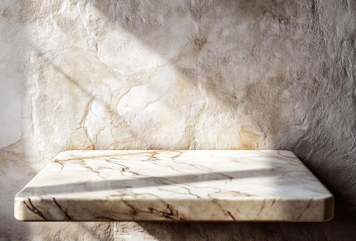 Kitchen Countertop Shelf Styling Tips