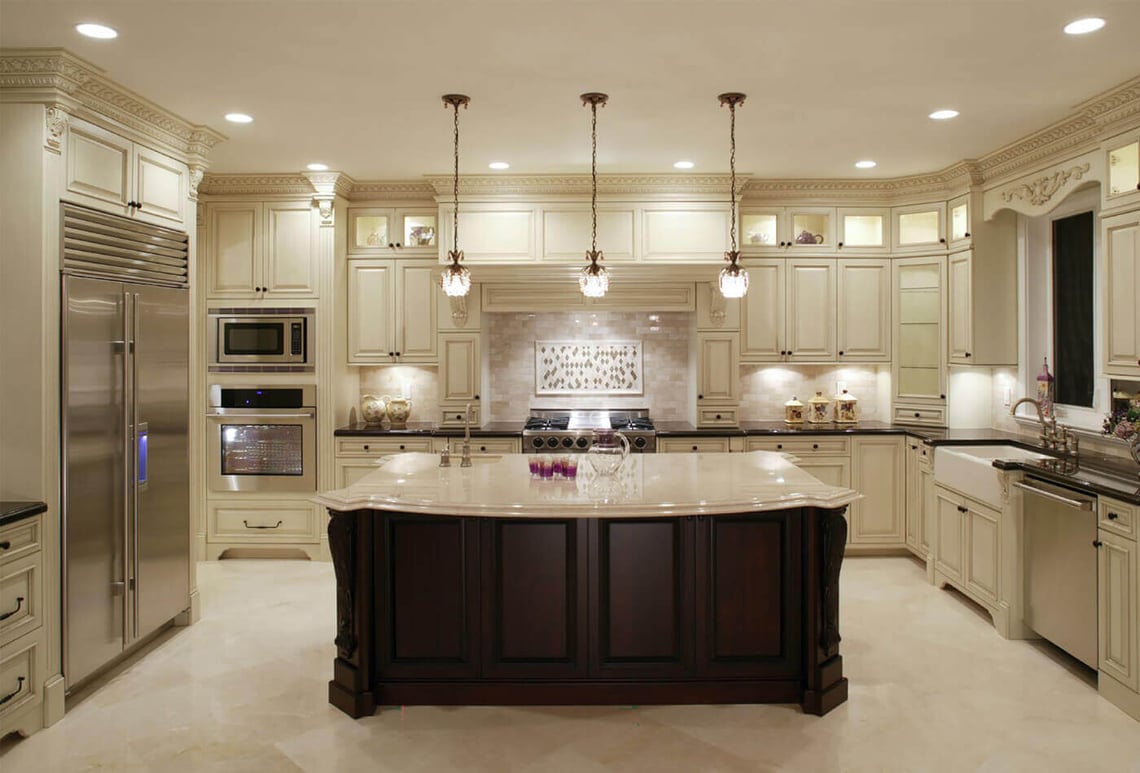 Kitchen Plan for Larger Kitchen