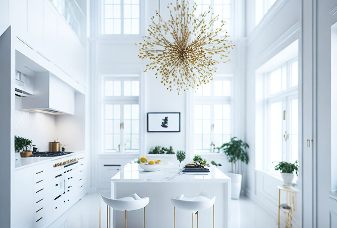 Colour Pairing Guide To Make a White Kitchen Look Premium