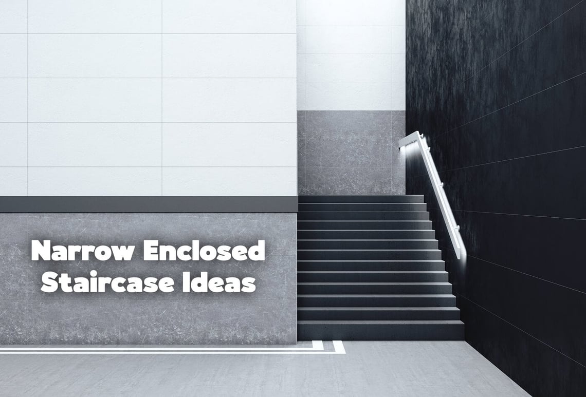 7 Narrow Enclosed Staircase Ideas: Stone Staircase 2025 | UK