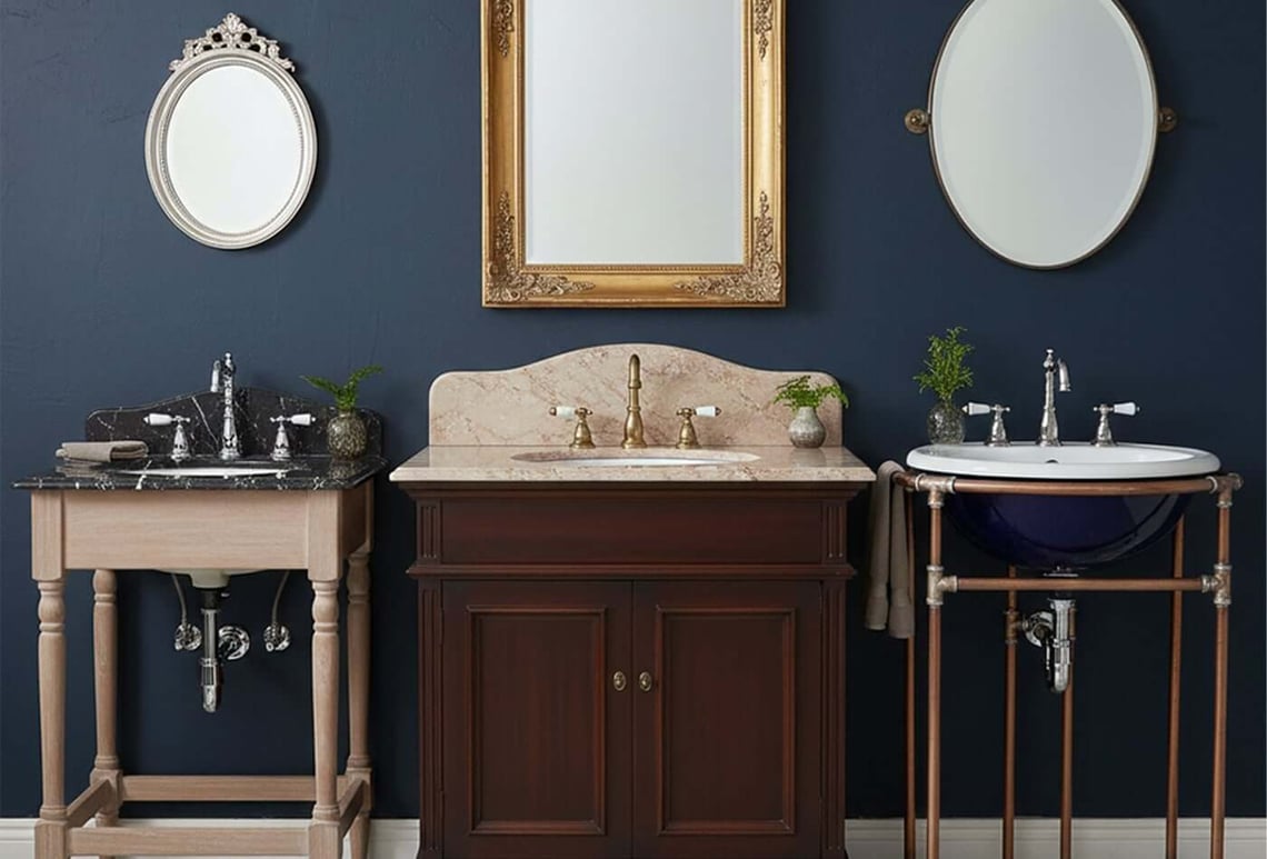 Origin of Victorian Style Vanity Units