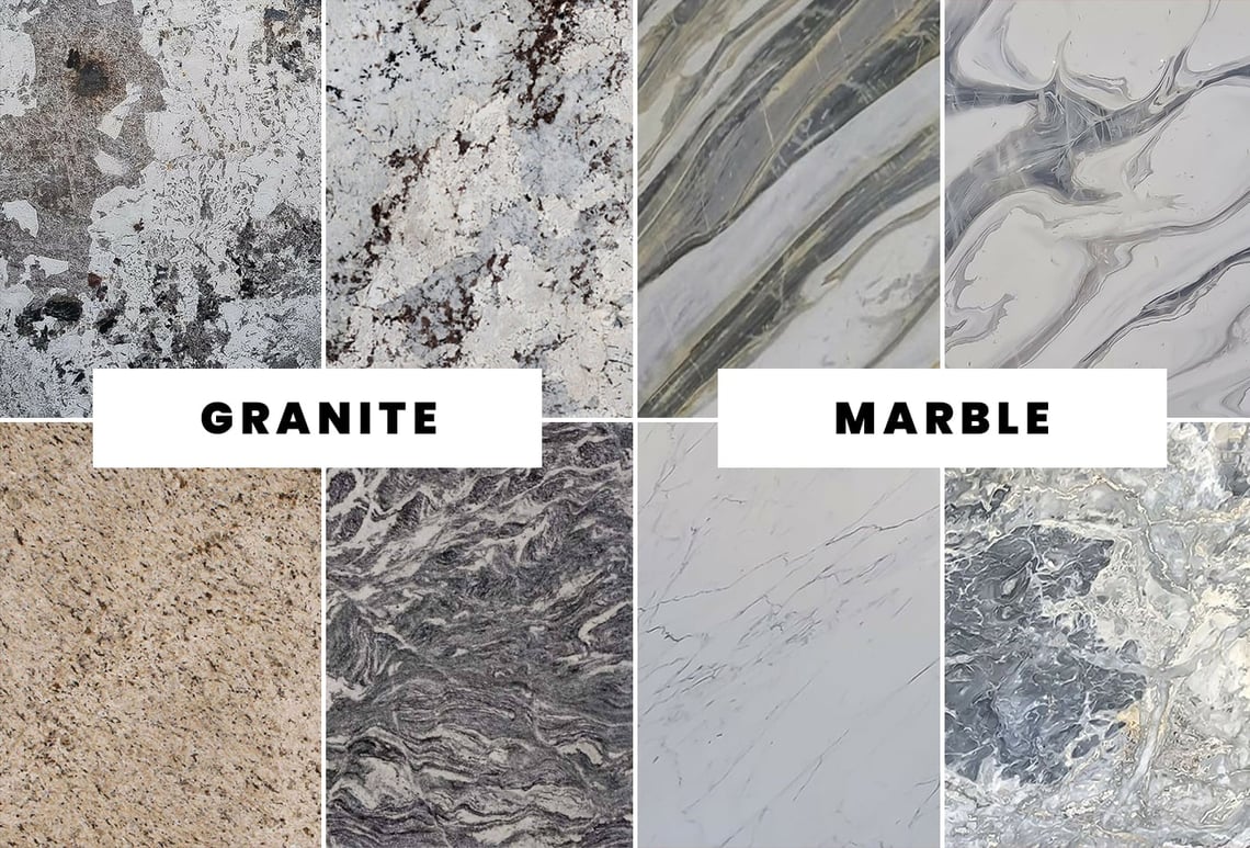Real Difference Between Marble And Granite