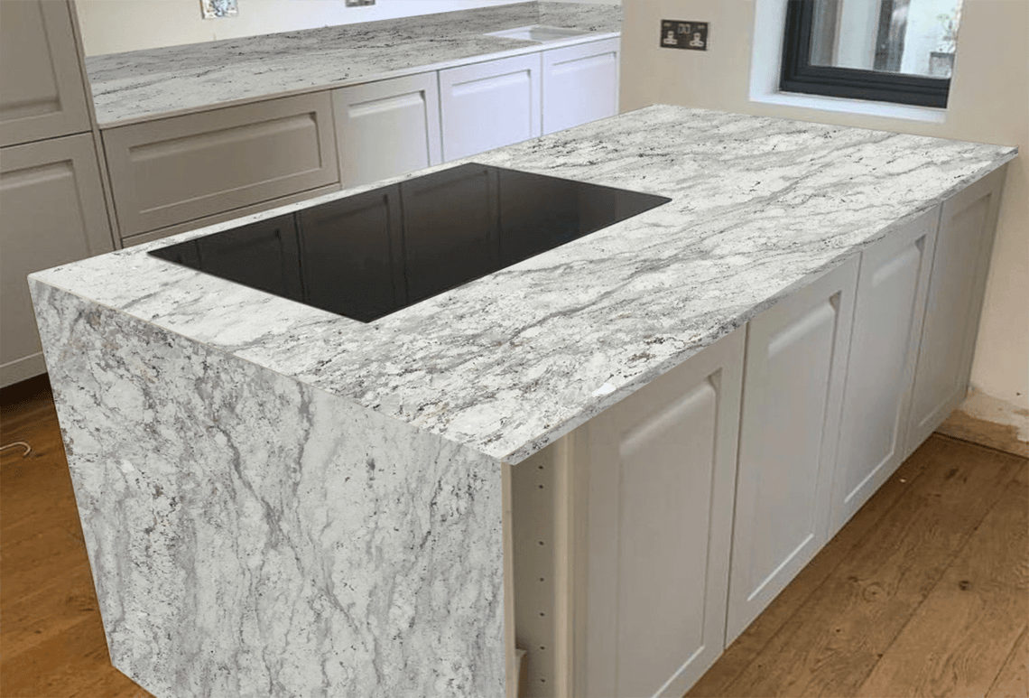 Stunning Thunder White Stones for Your Kitchen