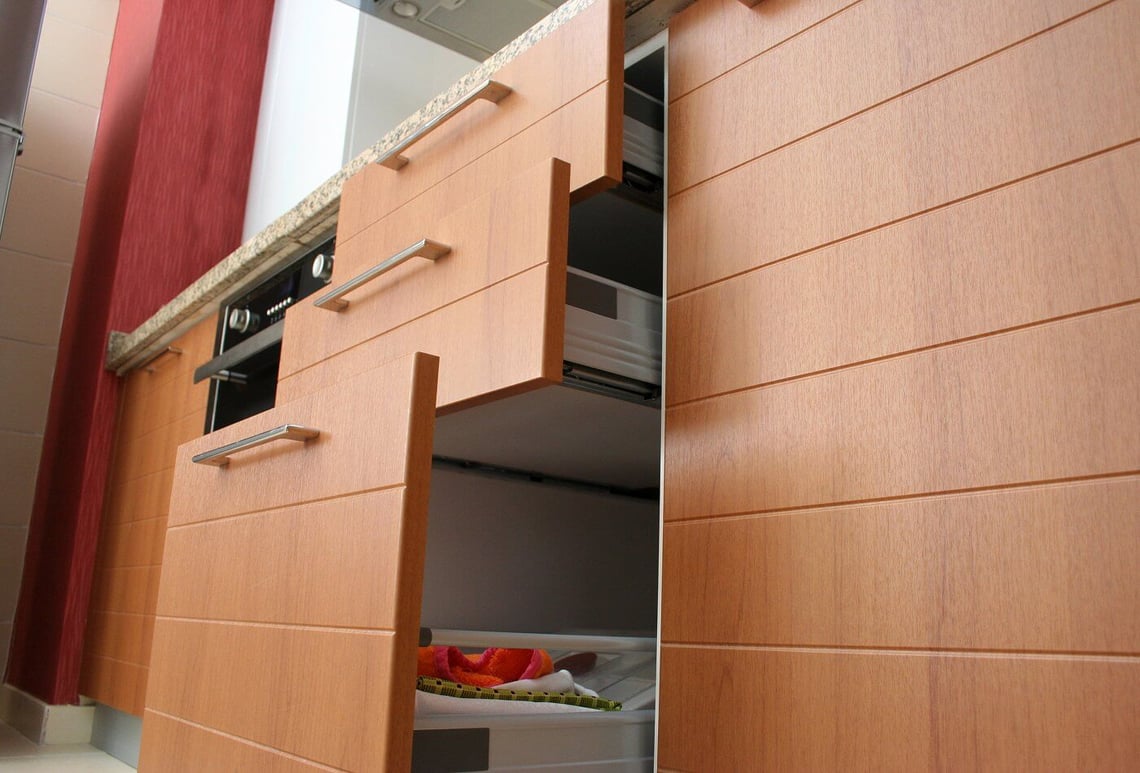 kitchen cupboard edging