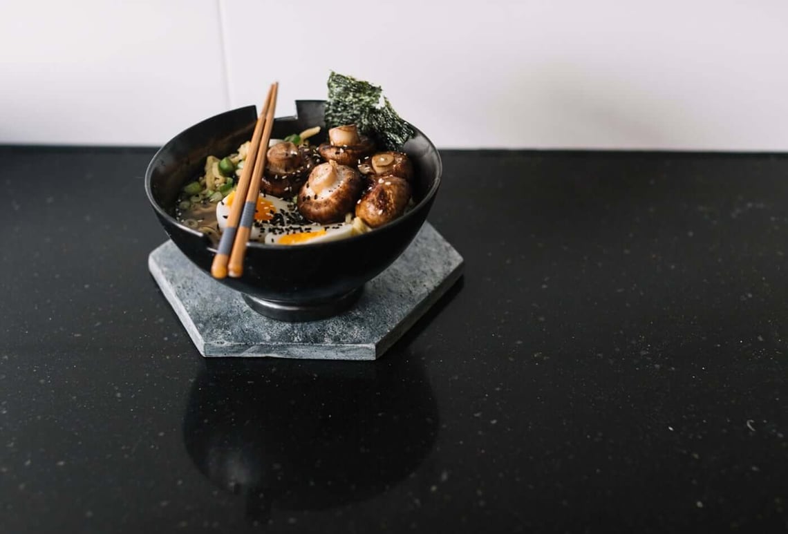 What is a Matte Finish Black Worktop?