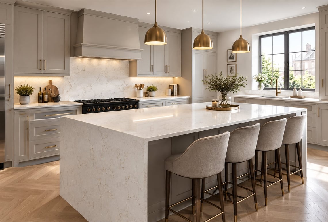 What is Snowy Ibiza Silestone?