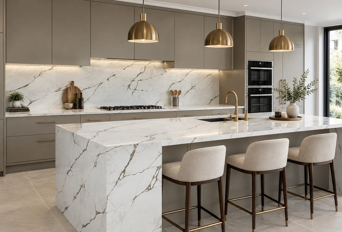 Why Are Homeowners Being Drawn to Marble-Effect Quartz Worktops