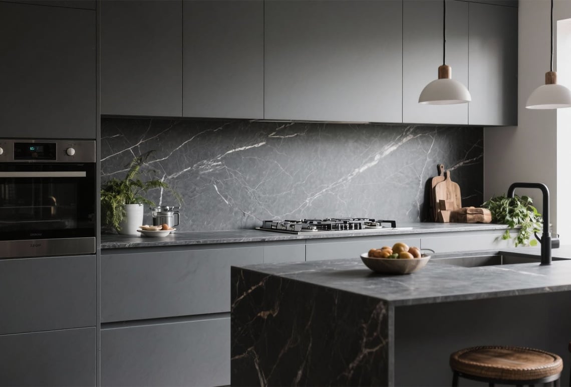 Why Dark Grey Works So Well in UK Kitchens?