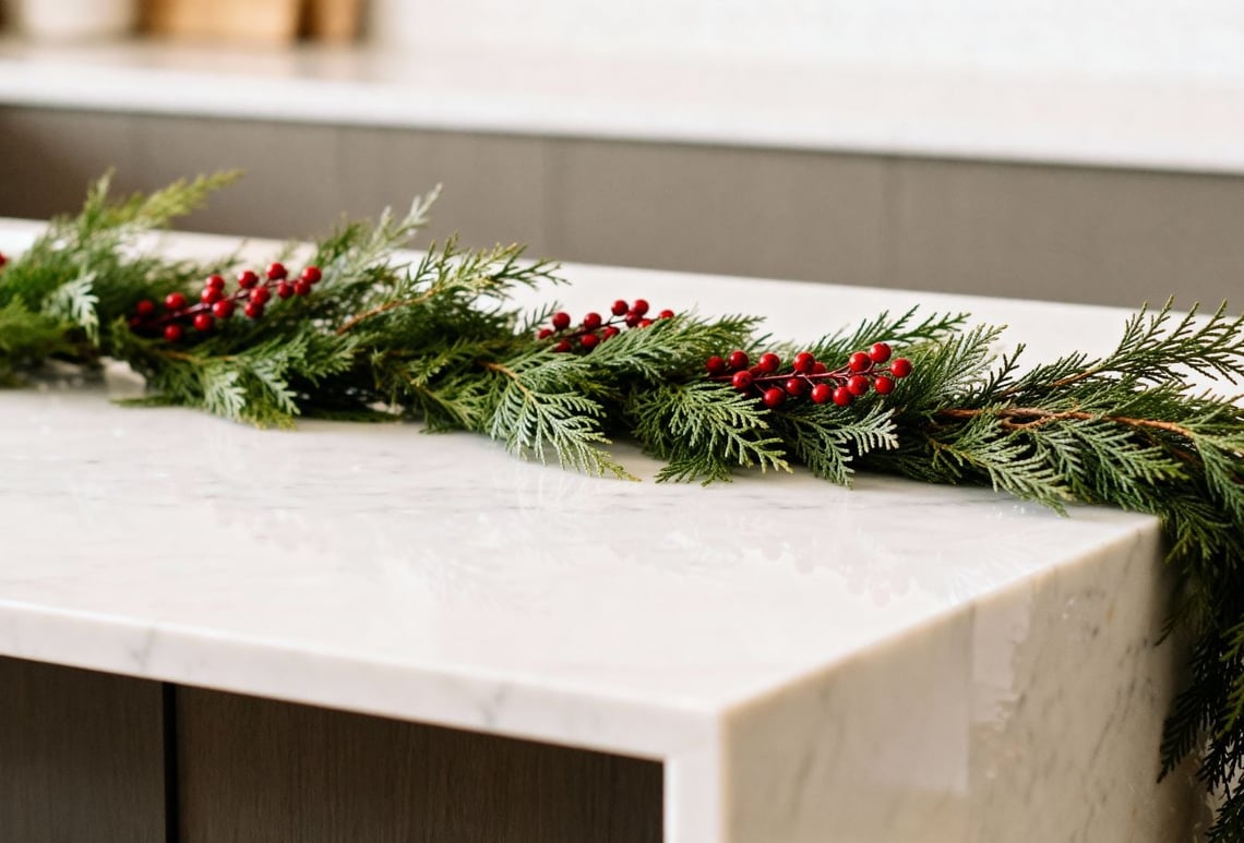 Worktops Maintenance After Holiday Decorating
