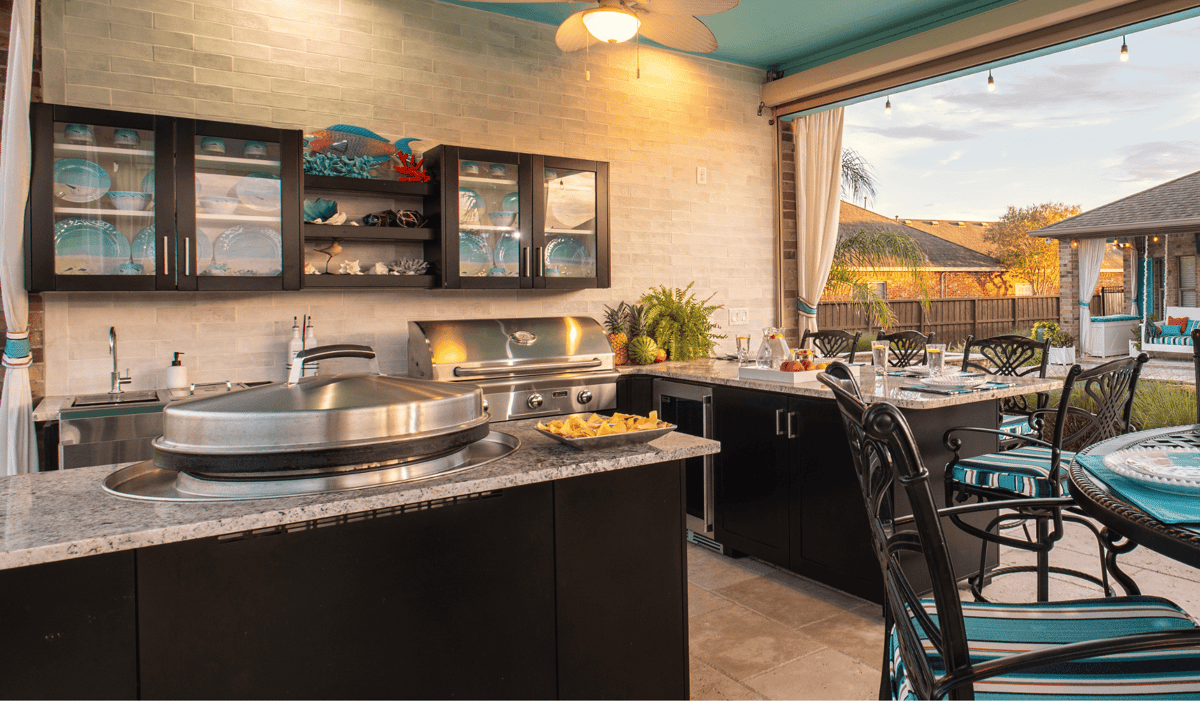 AOG Grill, Field Test, Marine Grade Outdoor Refrigerator, Field Test, Riviera Outdoor Decor, Corpus Christi, Texas