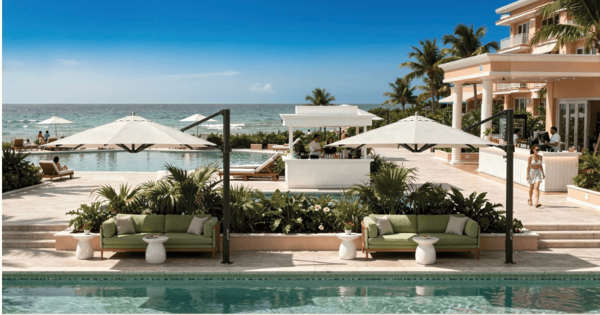 Outdoor Umbrellas, Riviera Outdoor Decor, Corpus Christi, Texas