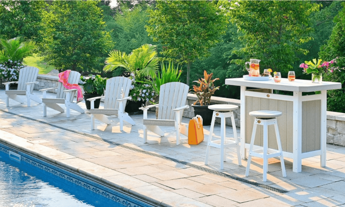 LuxCradt, HDPE, Outdoor Patio Furniture sets, Outdoor Bar, Riviera Outdoor Decor, McAllen, Texas