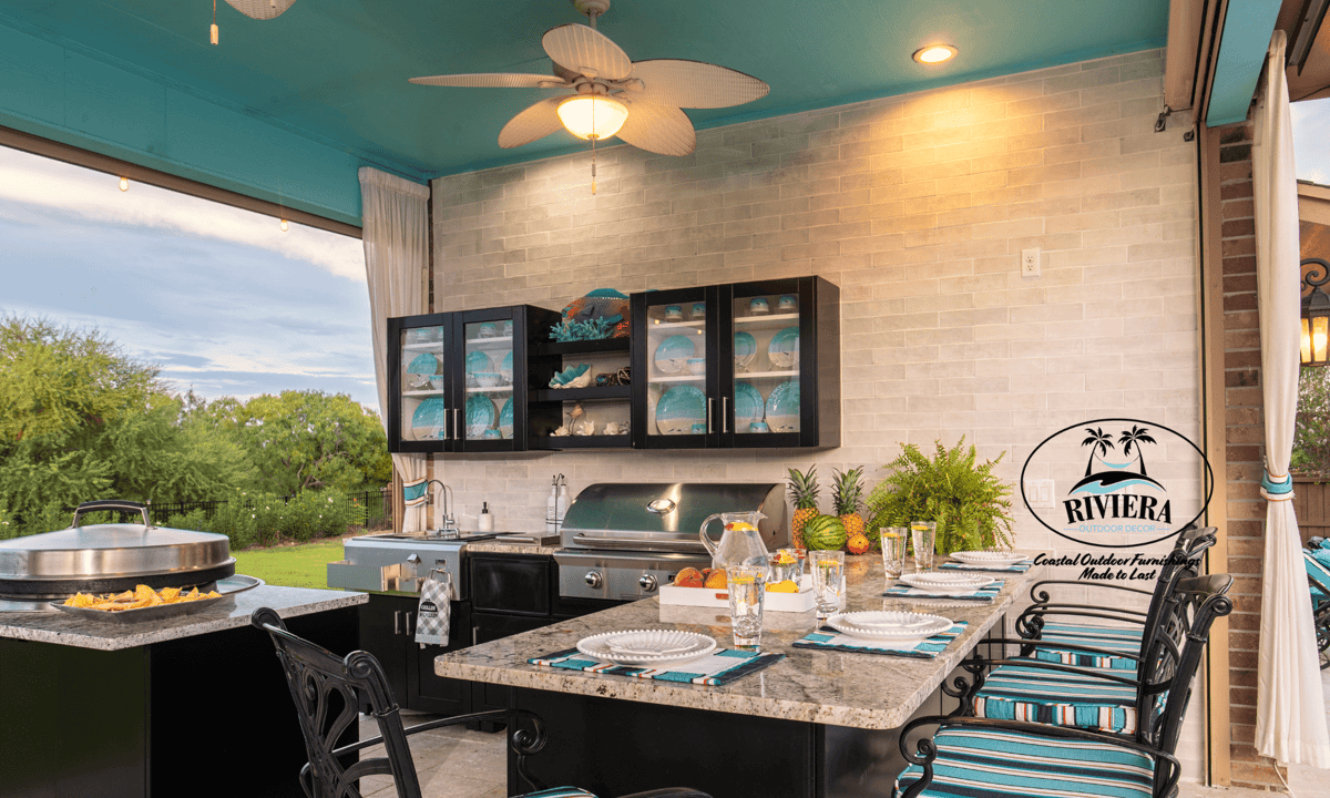 Marine Grade Outdoor Kitchen and Appliances, Riviera Outdoor Decor