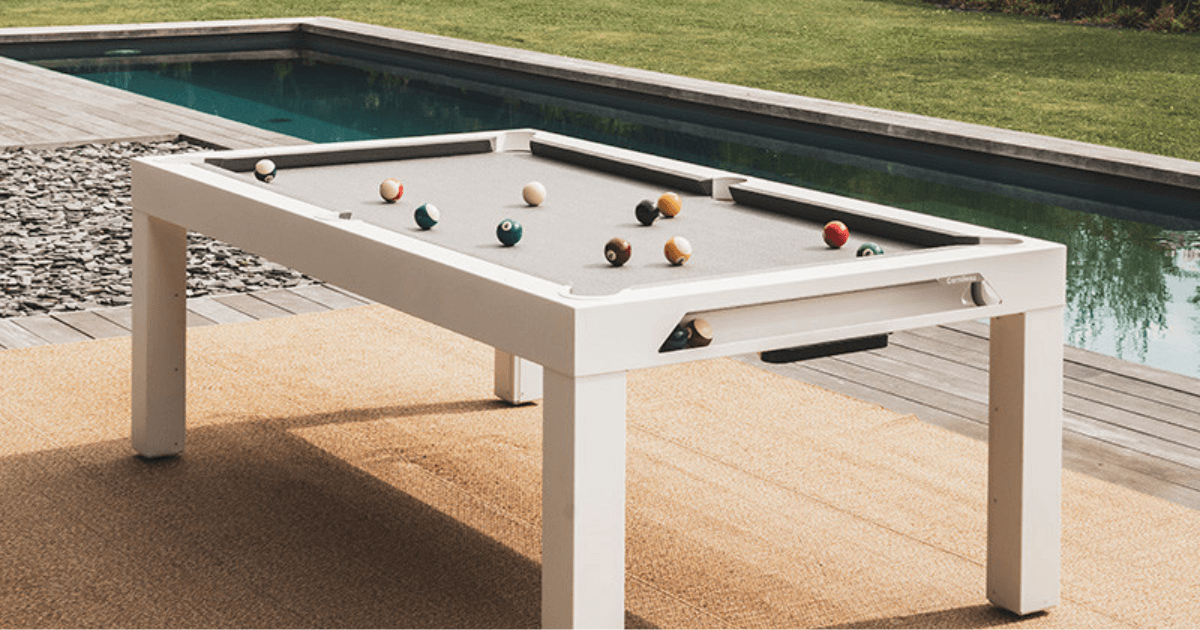 Outdoor Pool Tables, resist sun, salt and wind, field tested, Riviera Outdoor Decor, Corpus Christi, Texas