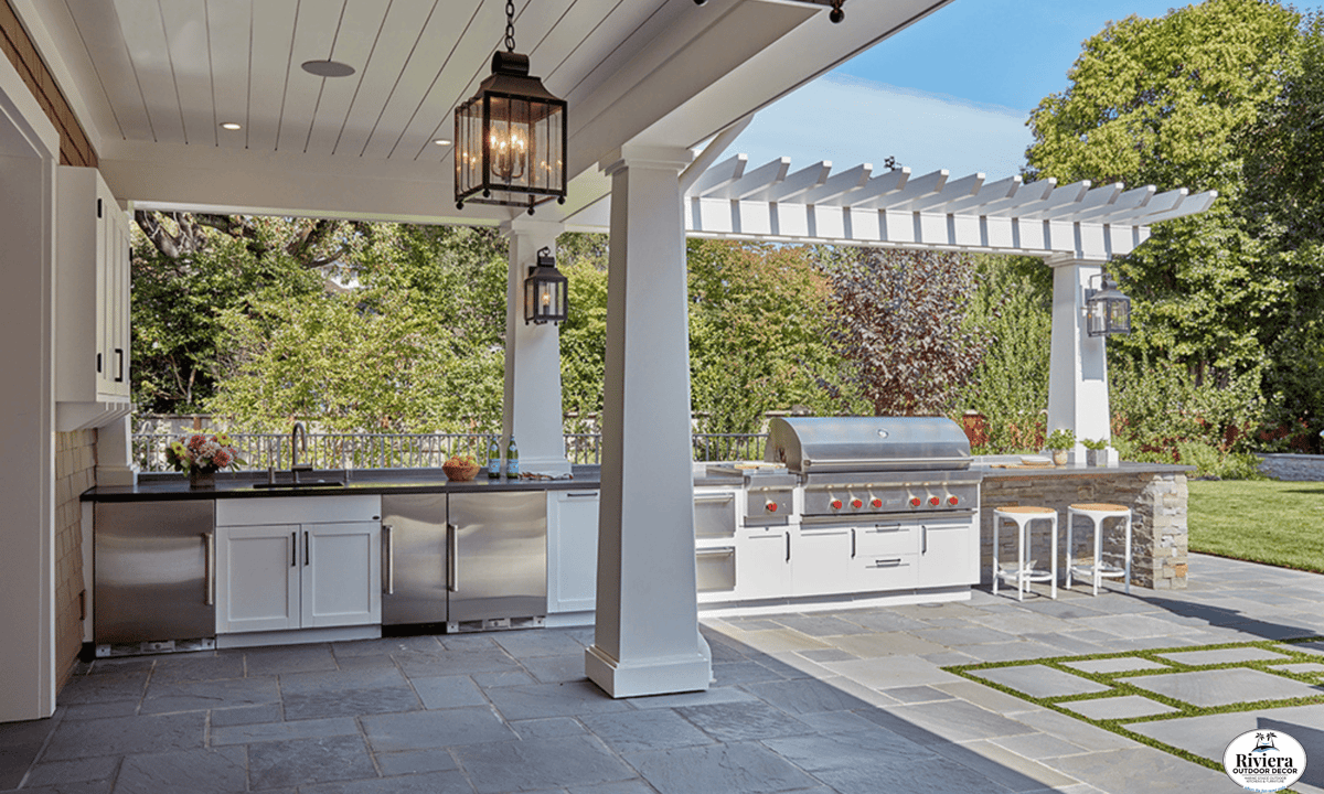 Stainless Steel Outdoor Kitchens, Riviera Outdoor Decor, Corpus Christi, Texas