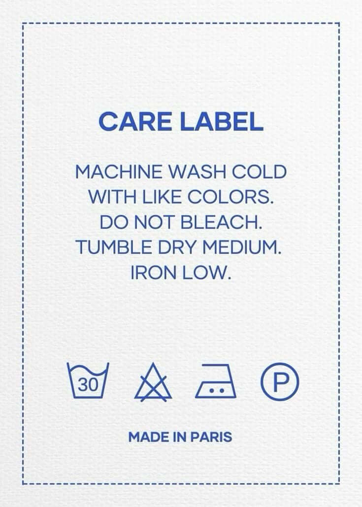 Care Label