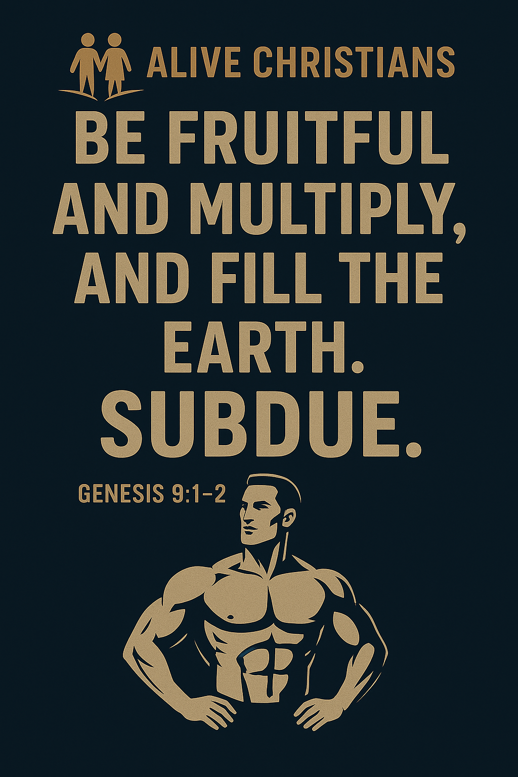 God told Noah to subdue the earth