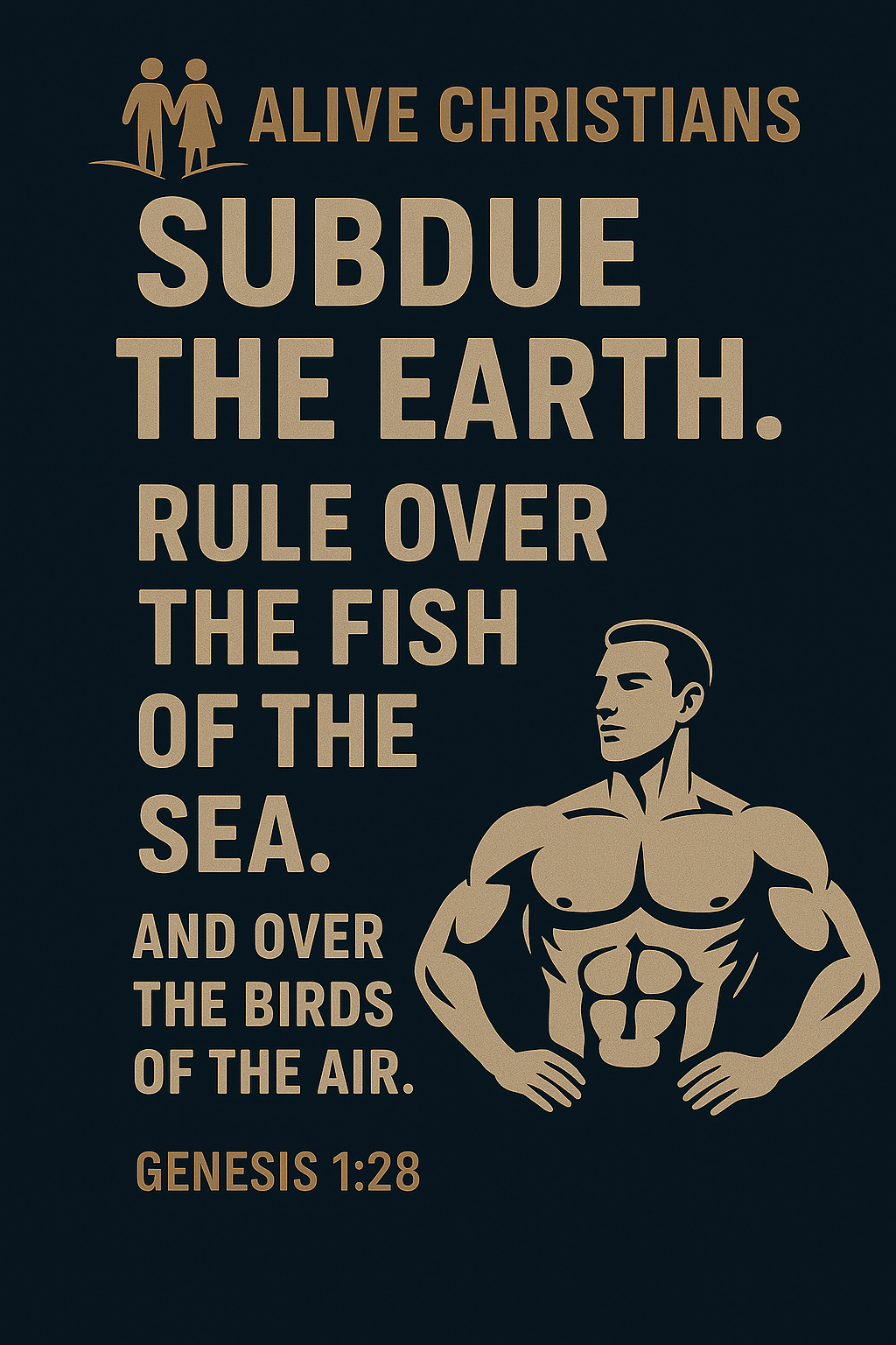 Adam's instructions from God to subdue the earth