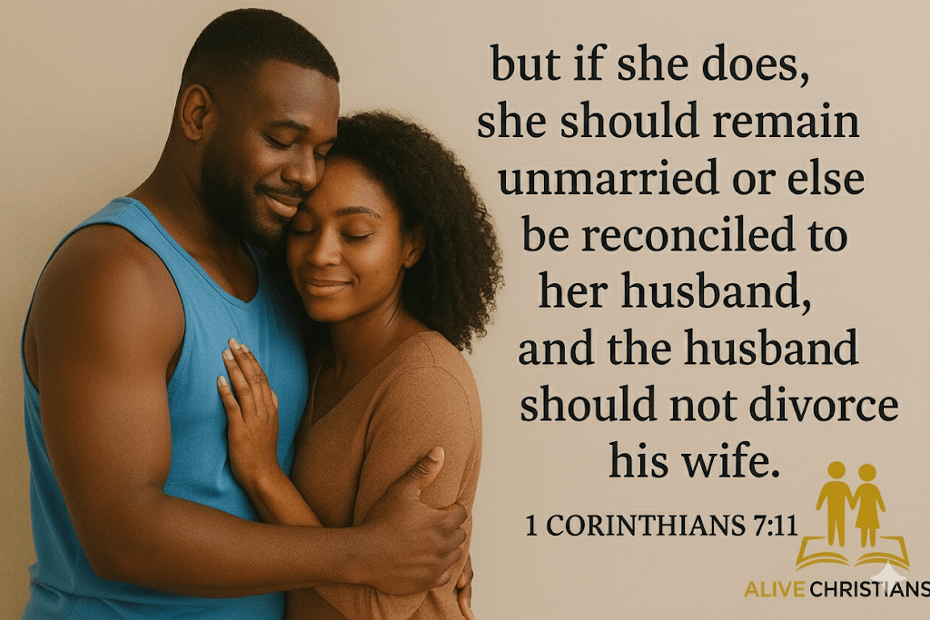 man should not divorce his wife