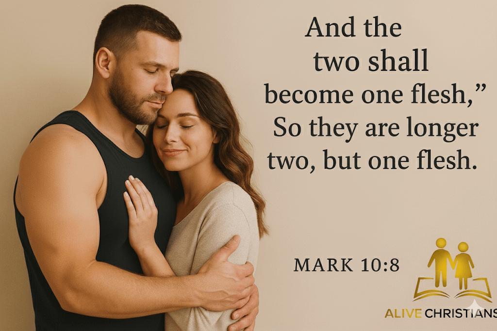 the two shall become one flesh