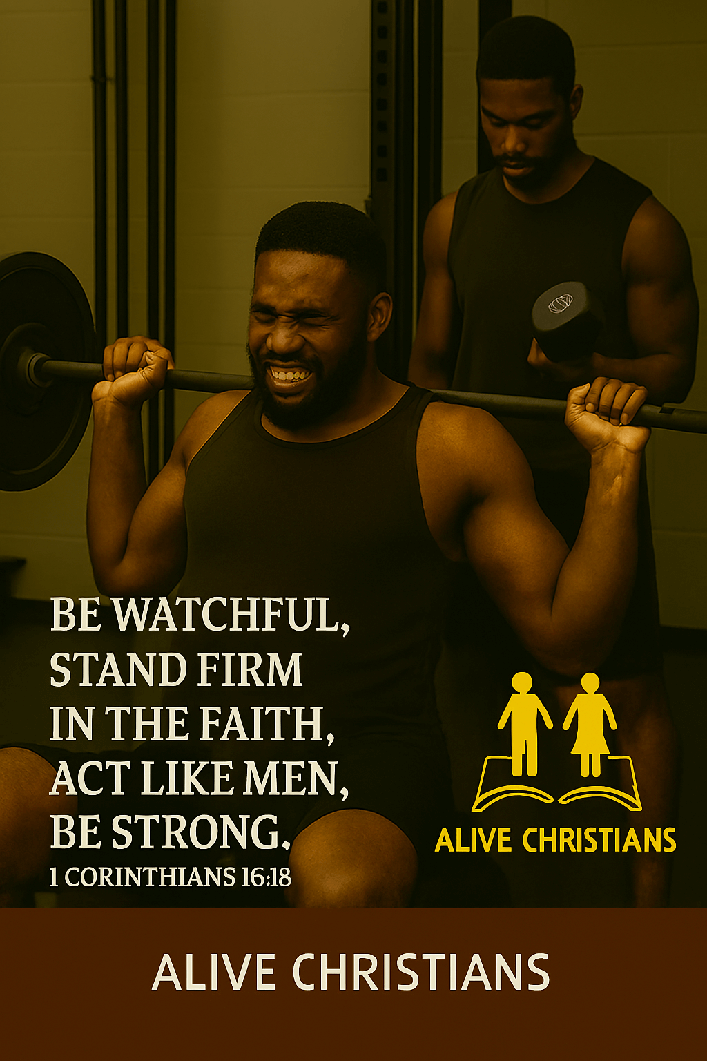 stand firm act like men