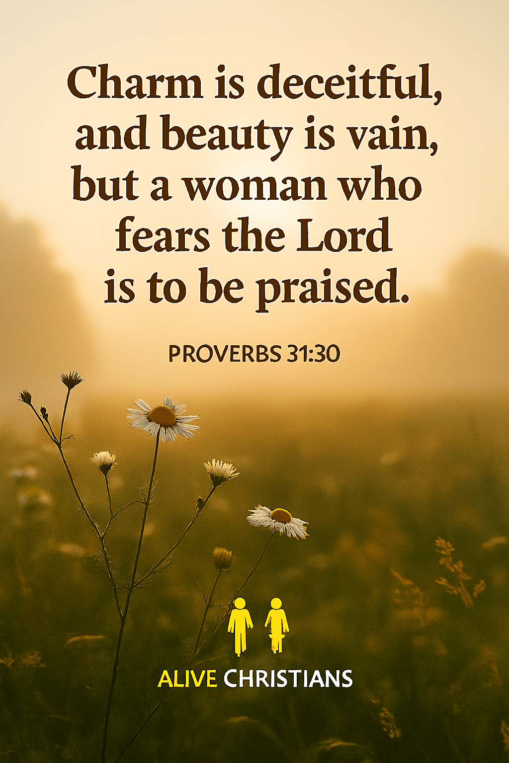 virtuous woman is to be praised