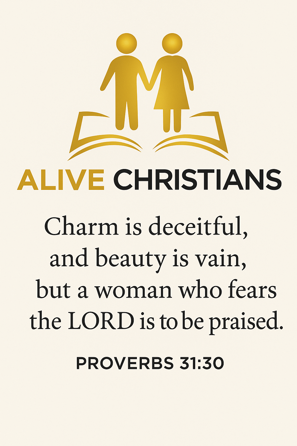 woman who fears the Lord to be praised