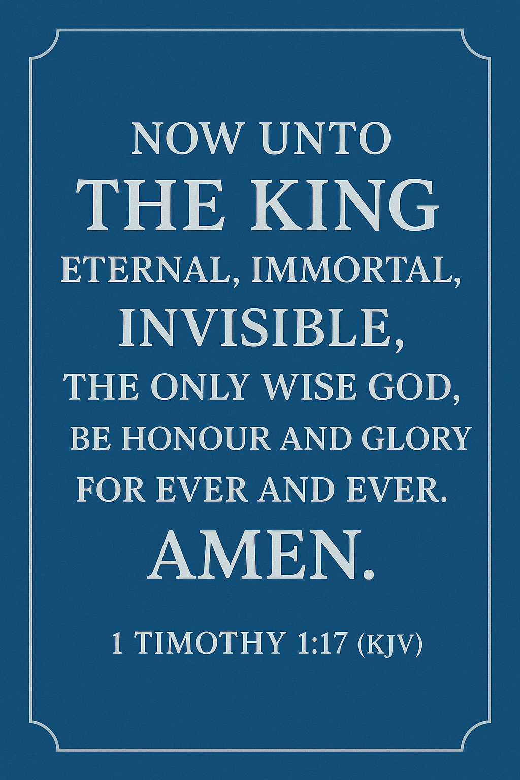 The King Eternal - No Age