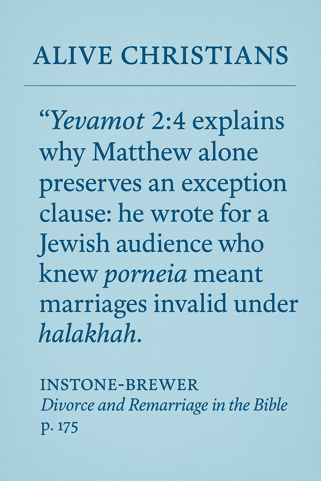 porneia means invalid marriages