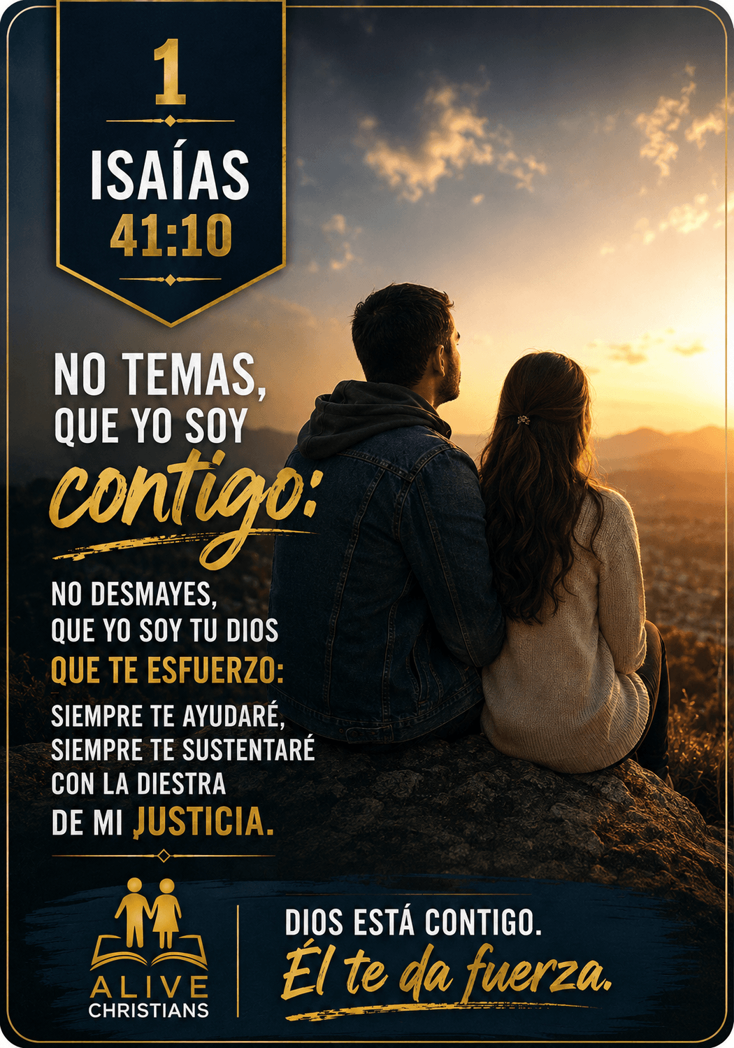 Isaiah: El te da fuerza