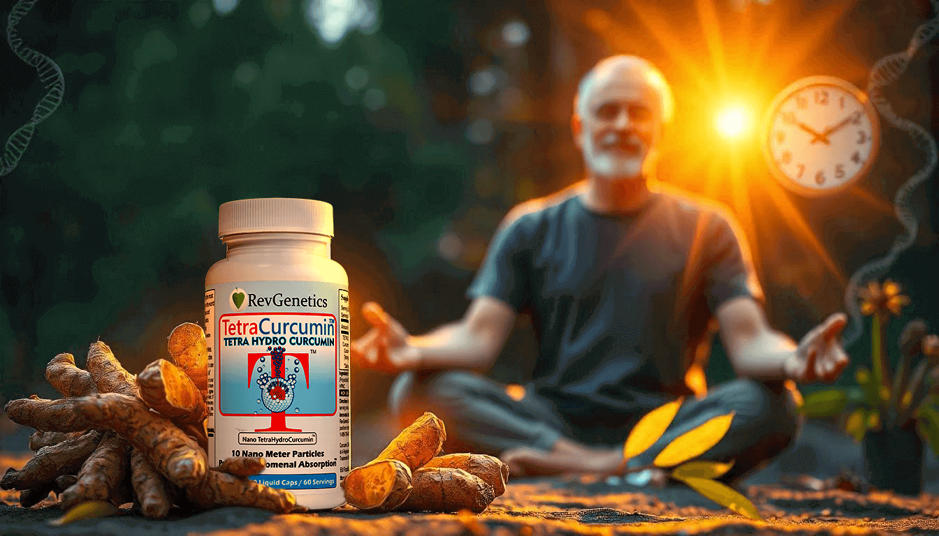 Tetracurcumin supplement capsules showing enhanced bioavailability for optimal health benefits