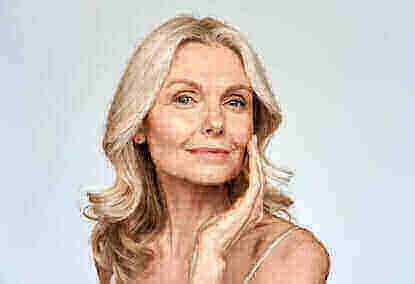Before and after results showing improved skin flexibility with tetrahydrocurcumin treatment