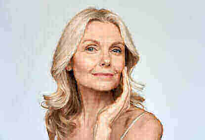 Before and after results showing improved skin flexibility with tetrahydrocurcumin treatment