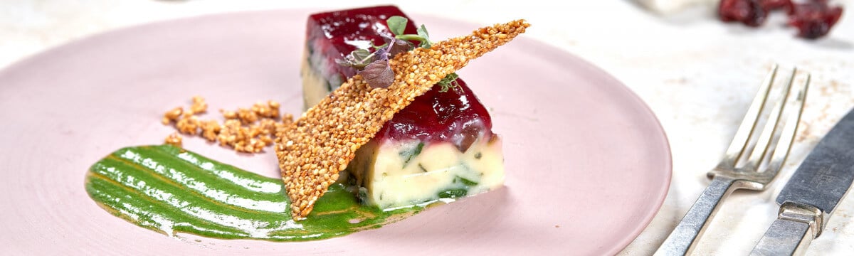 Vegan terrine