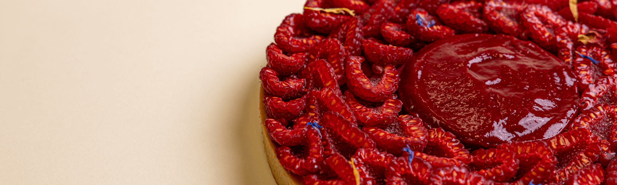 Raspberry tart