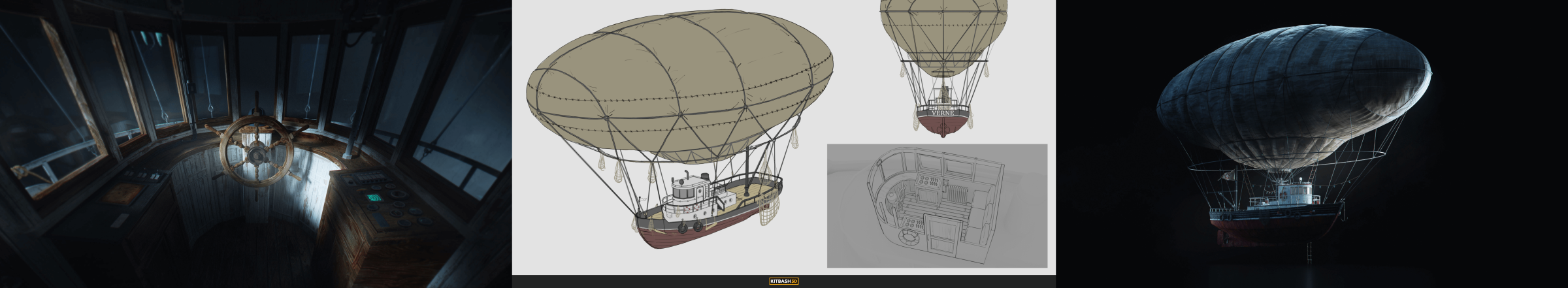 Secrets of the Luminara - Airship