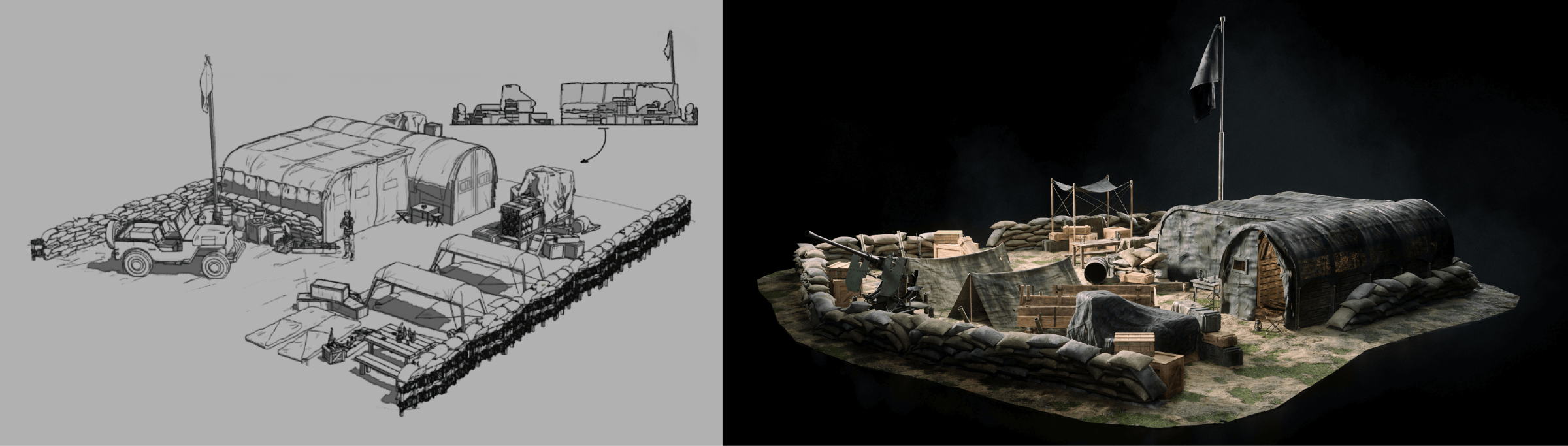 World War 2 3D Models and Materials