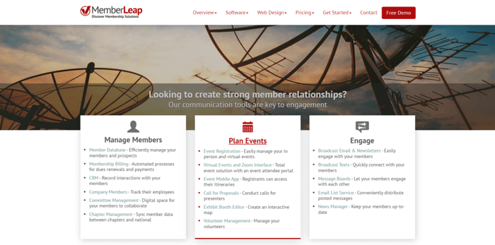 MemberLeap association management software
