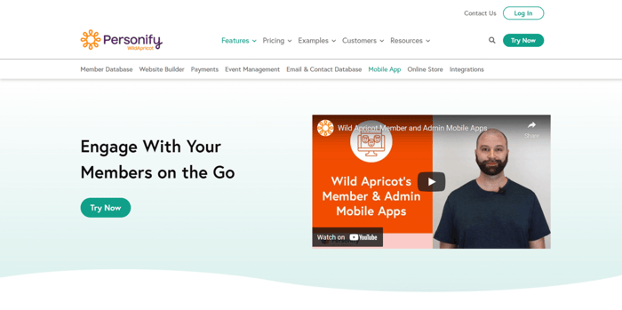 How to choose Association management software: Wild Apricot mobile apps
