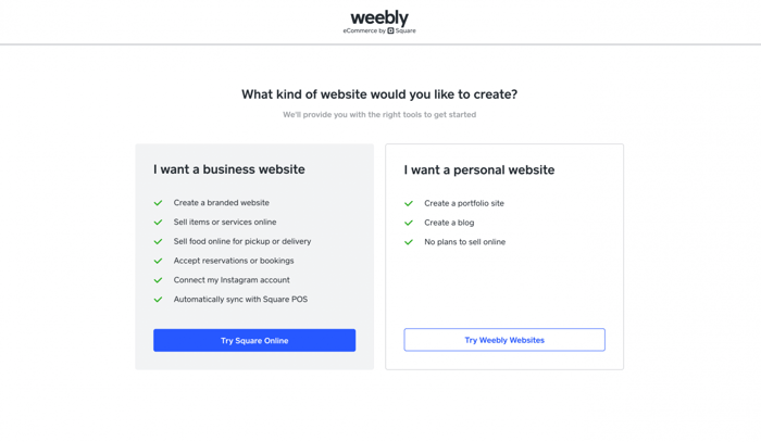 Weebly website Square Online website - Weebly and Square Are They Now the Same