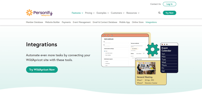 Wild Apricot integrations