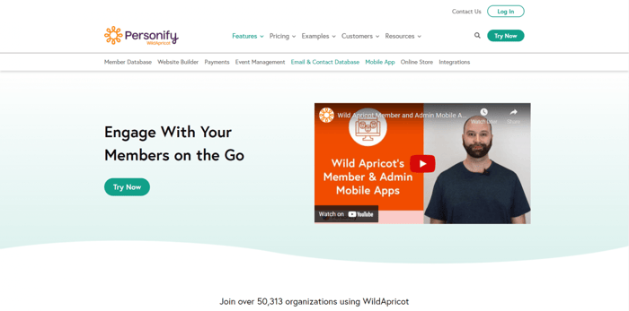 Wild Apricot mobile apps