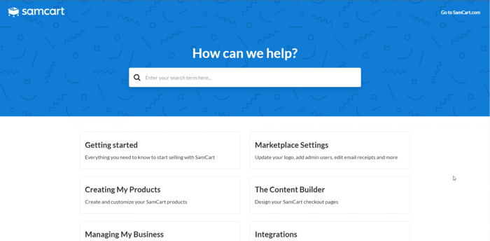 SamCart Knowledge Base