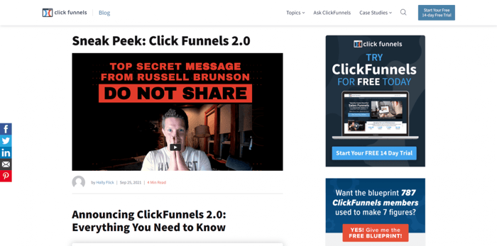 ClickFunnels 2.0 sneak peek - ClickFunnels Pricing Is ClickFunnels Worth It