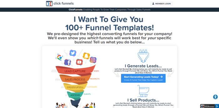 ClickFunnels funnel templates